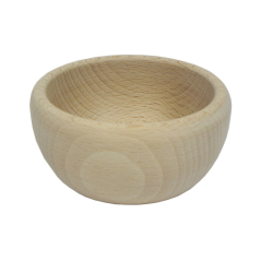 Miseczka 10 cm bukowa surowa